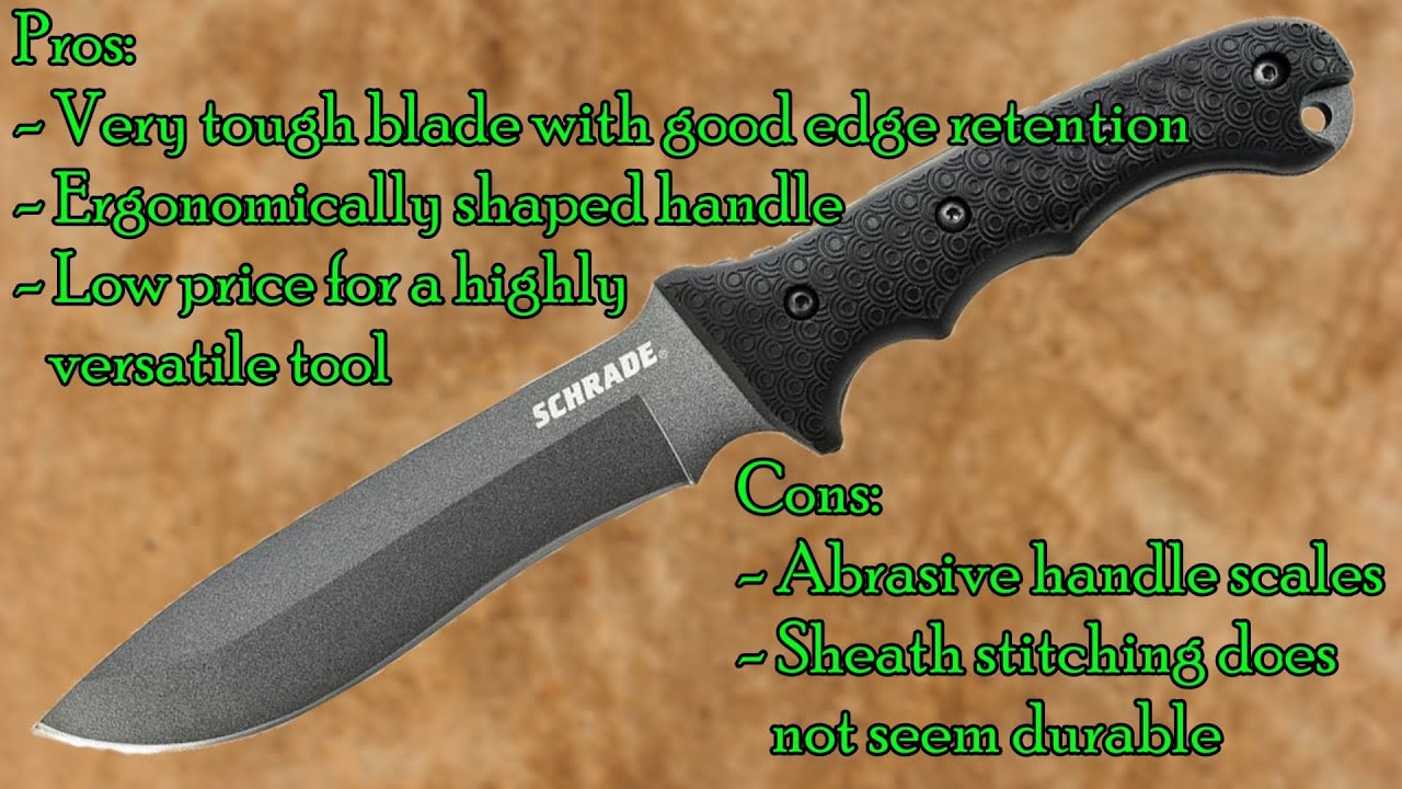 Blade of all trades: Schrade SCHF9 survival knife review