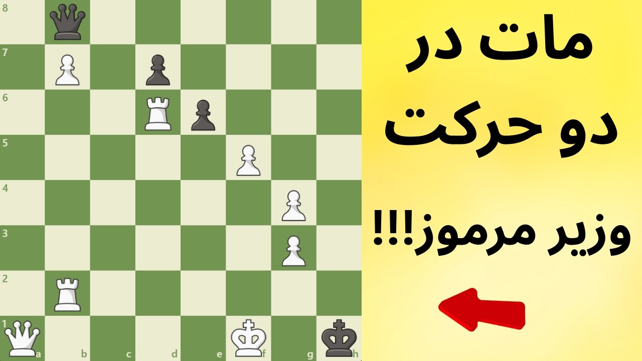 Mate In 2, Mysterious Queen l !!!مات در دو حرکت،،، وزیر مرموز