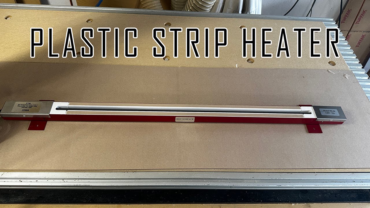 PROFESSIONAL PLASTIC STRIP HEATER Acrylic Plastic Bending FTM