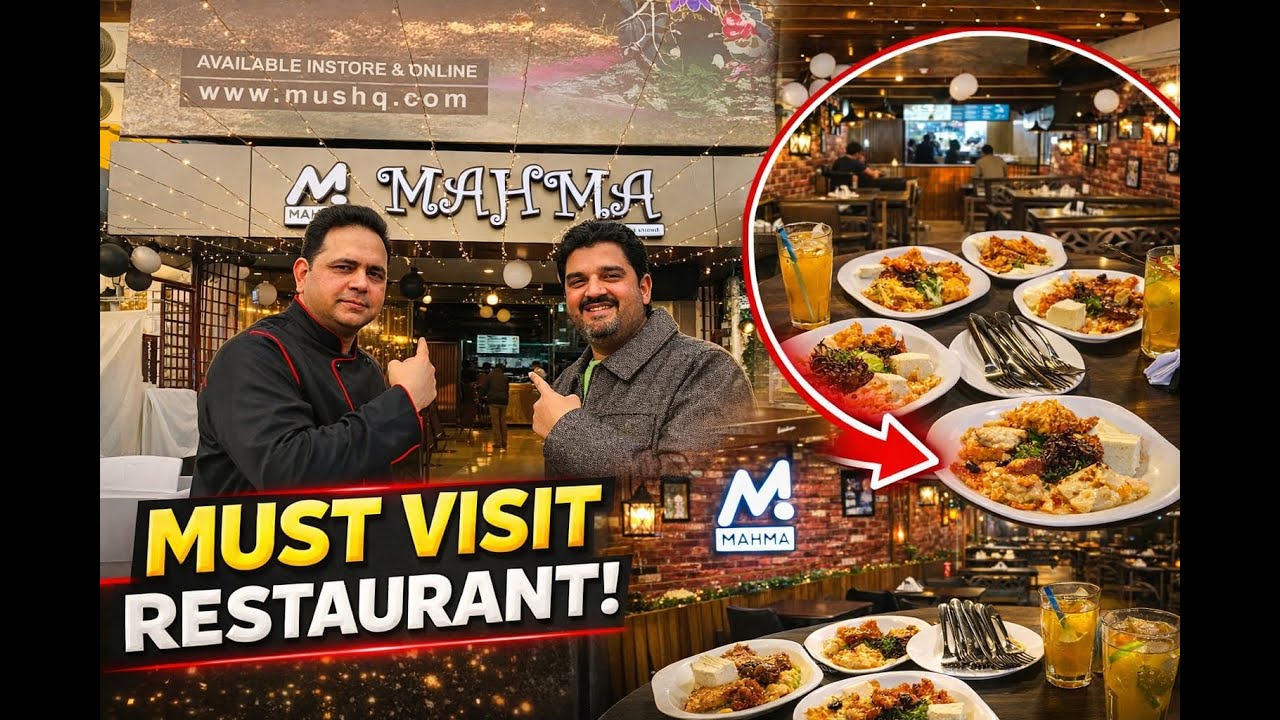 Islamabad got new Food Spot/Mahma Restaurant F-10 Markaz/Grand Opening and Food Review
