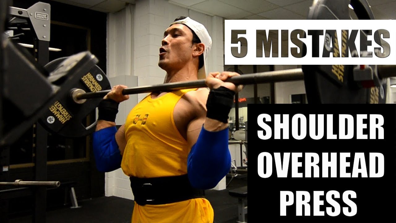 SHOULDER OVERHEAD PRESS की 5 ख़तरनाक गलतियां (तुरंत रोकें)
