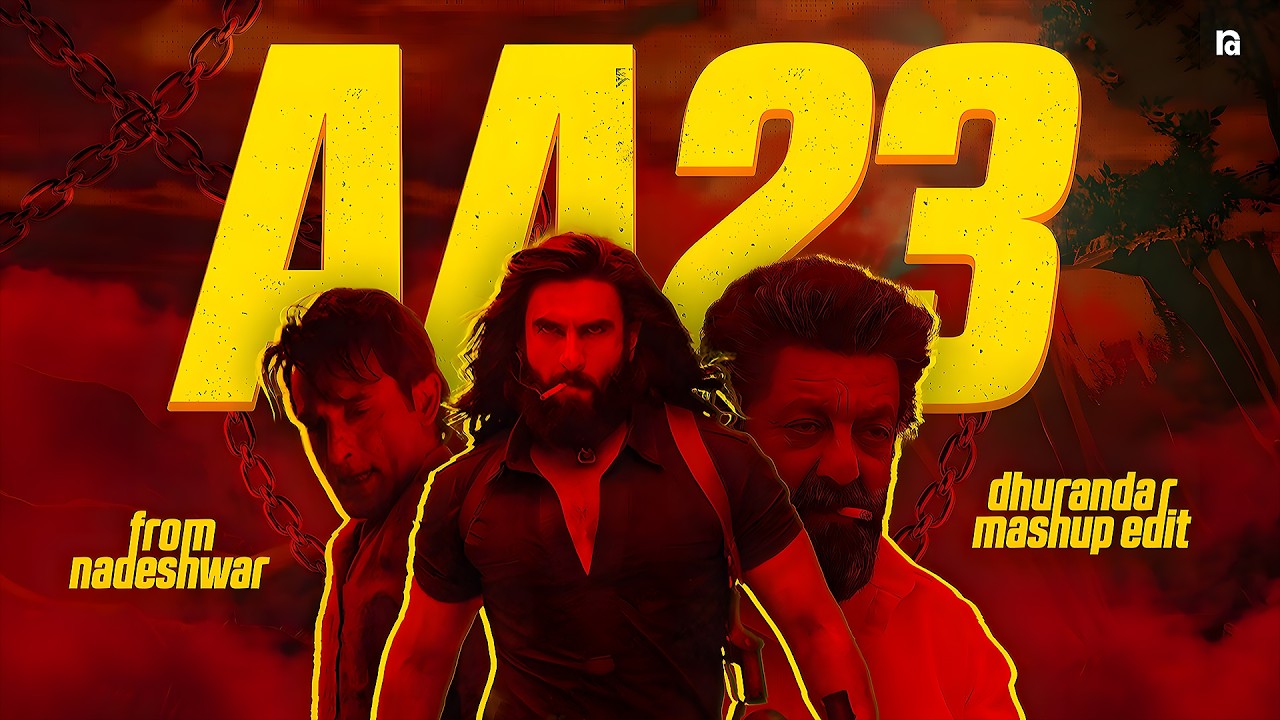 AA23 Theme x Dhurandhar Mashup Edit | Feat. Hanuman Kind | Nadeshwar