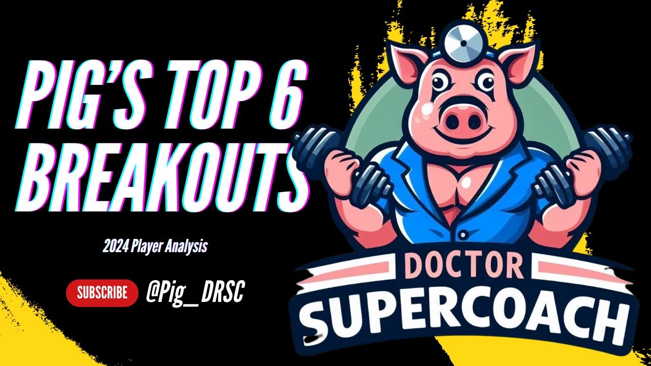 Pig's Top 6 BREAKOUTS | AFL SuperCoach 2024