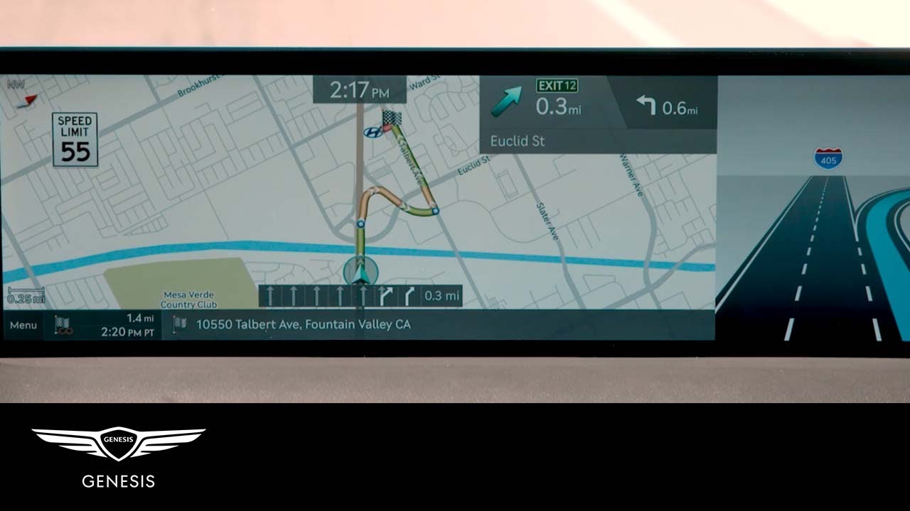 Map Viewing Features | Genesis G70 | How-To | Genesis USA