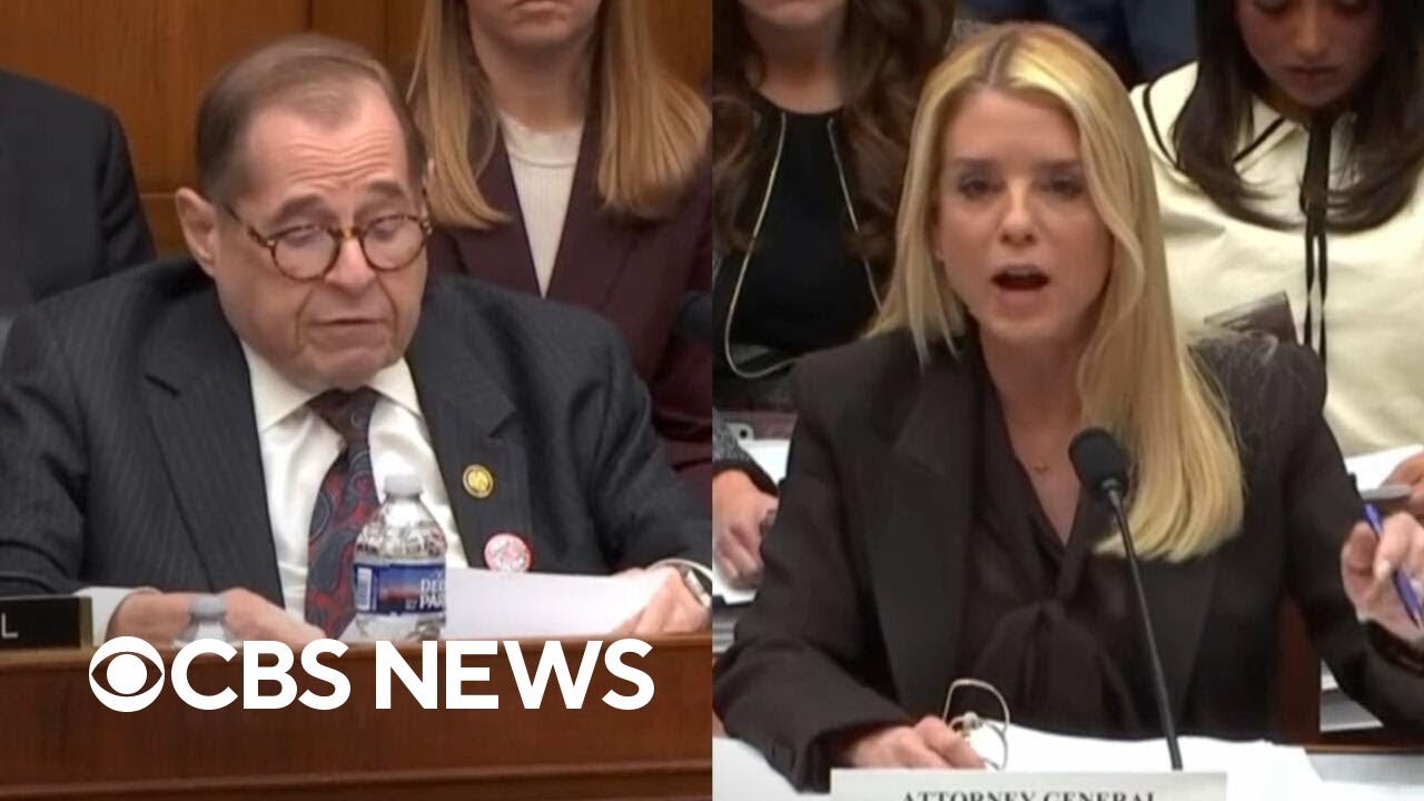 Watch: Bondi and Rep. Nadler get into heated exchange over Epstein co-conspirators question