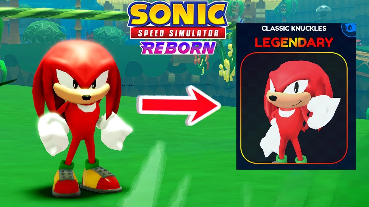 UNLOCK CLASSIC KNUCKLES & WORLD 6 FAST! (Sonic Speed Simulator)