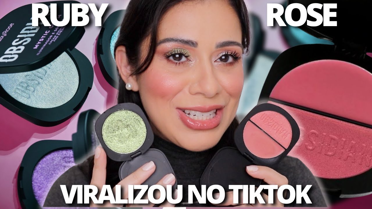 NOVIDADE de MAKE | RUBY ROSE OBSIDIAN