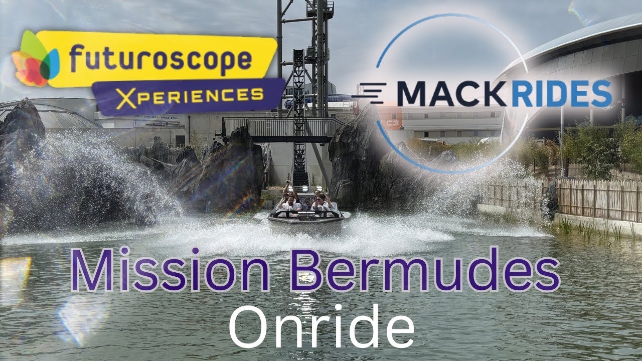 Futuroscope - Mission Bermudes - Mack Rides Rocking Boat // Onride 2025
