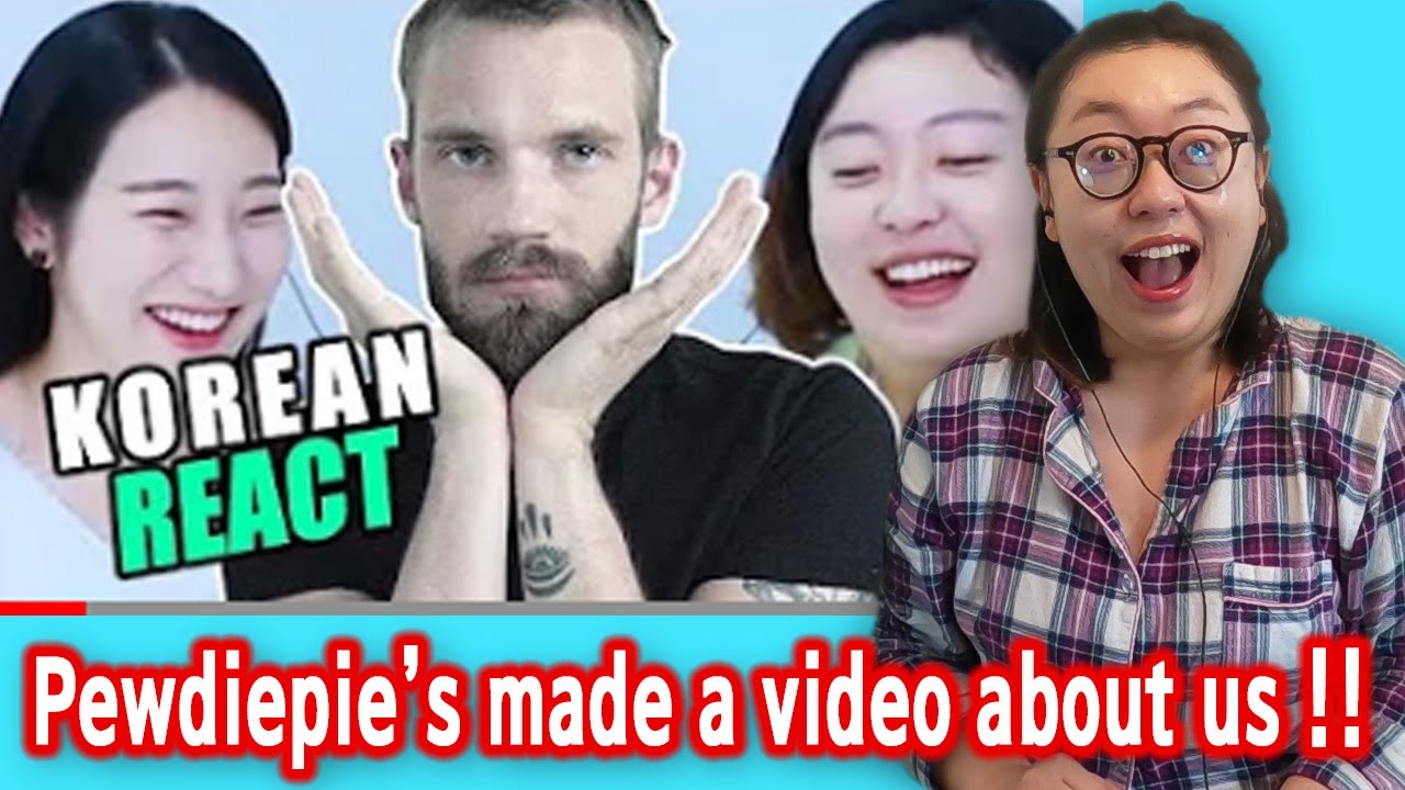 Корейцы реагируют на реакцию Pewdiepie на них