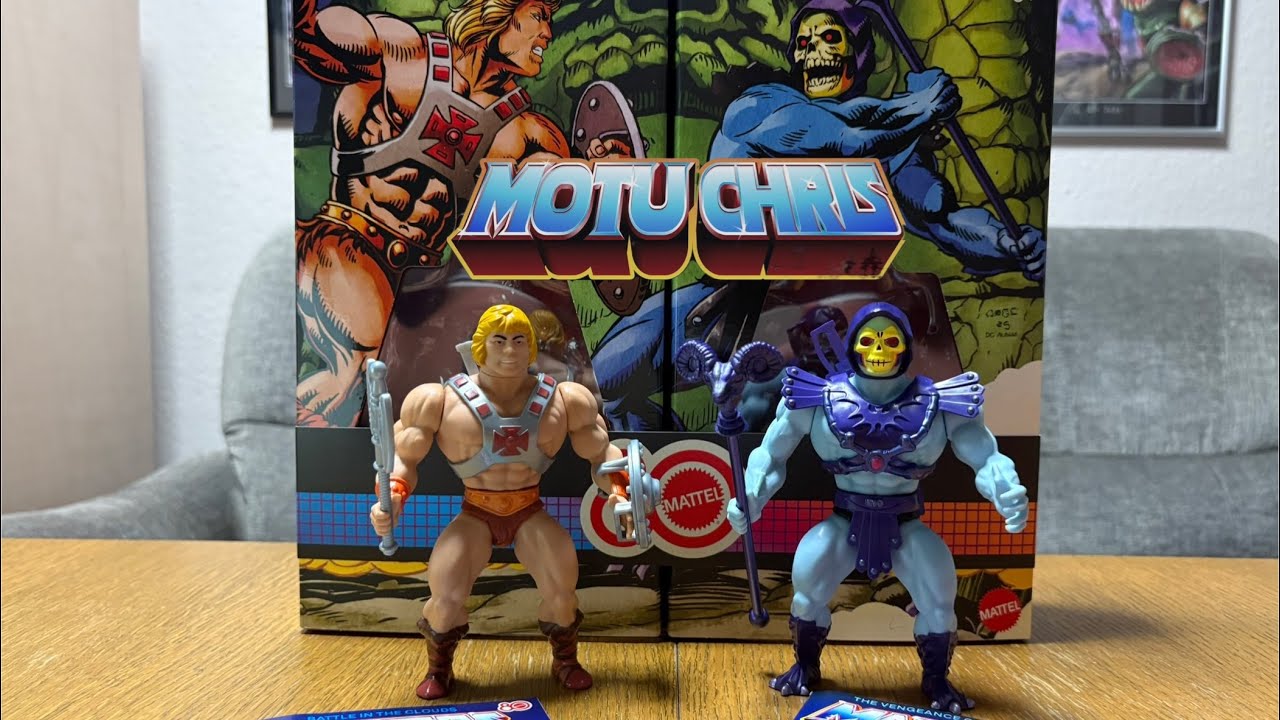 MotUChris # 122/ He-Man und Skeletor 80 Jahre Mattel 2-Pack