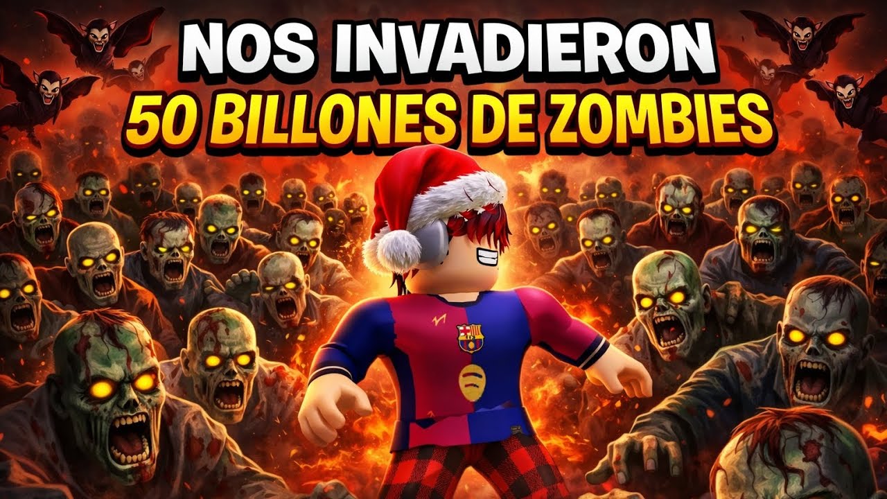 Nos invadieron 50 billones de zombies|rieles muertos|