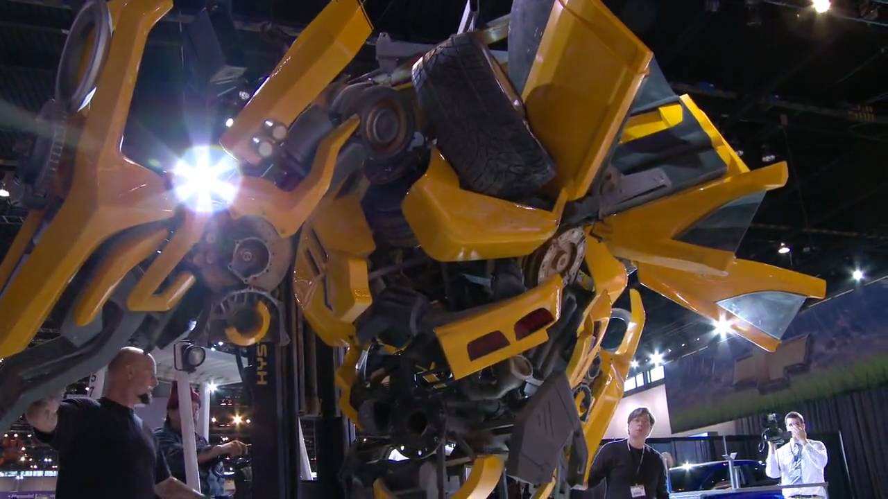 Lifesize Bumblebee Autobot Build