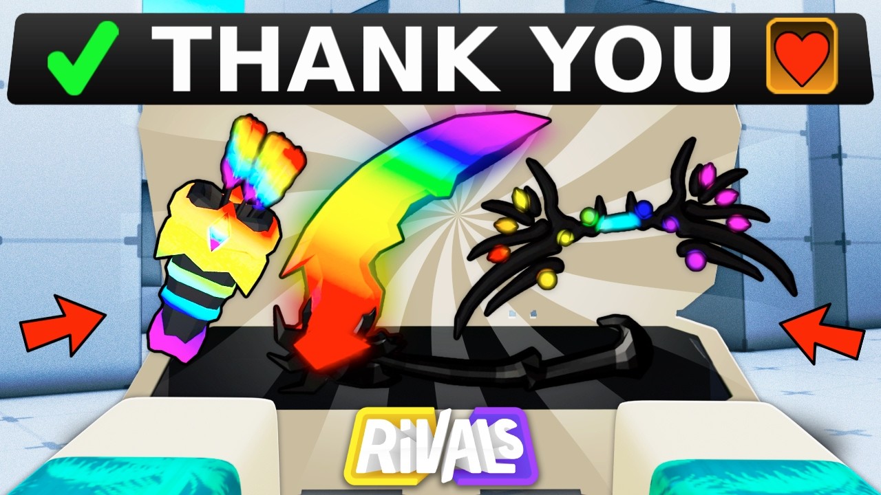 ОБНОВЛЕНИЕ С БЕСПЛАТНЫМИ ПОДАРКАМИ.. (Новости Roblox Rivals)