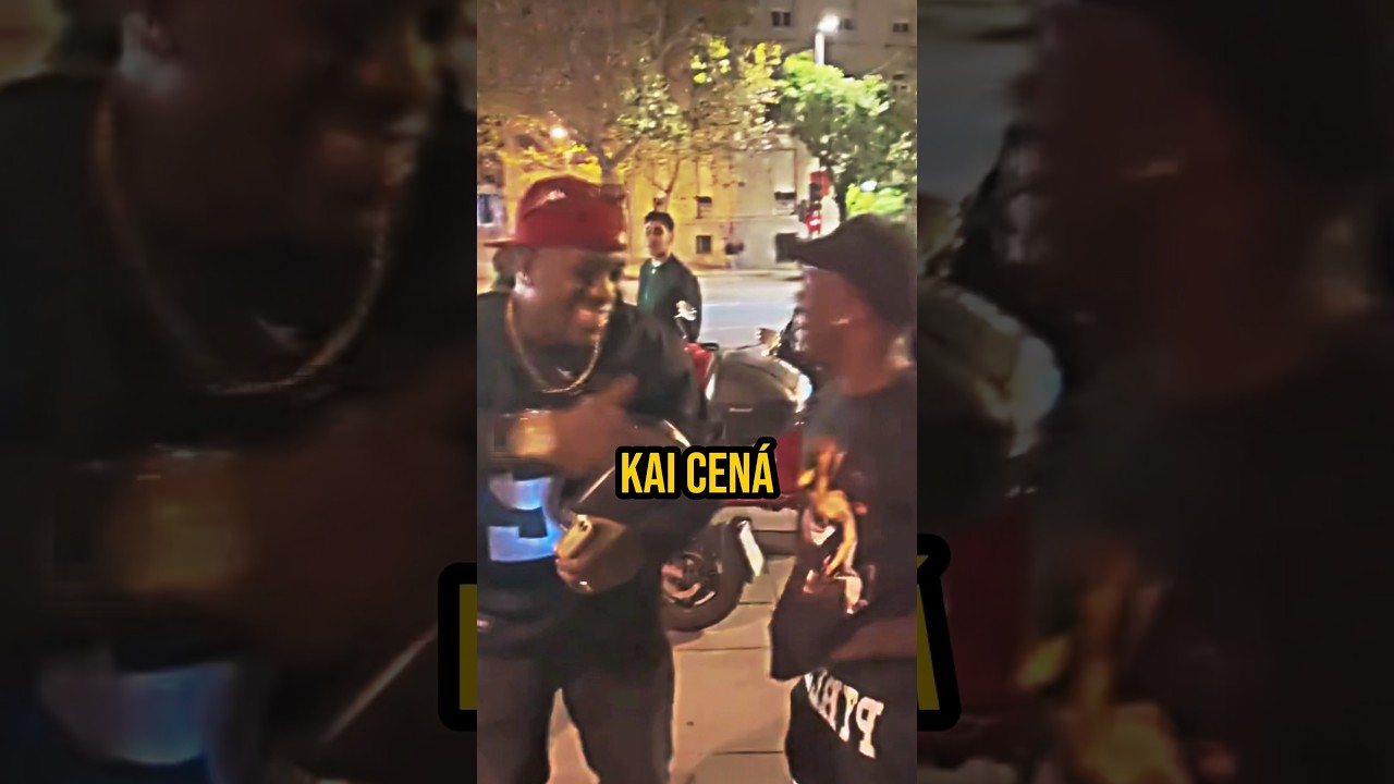 Kai Cenat Rap Battling people in Spain in Spanish..
