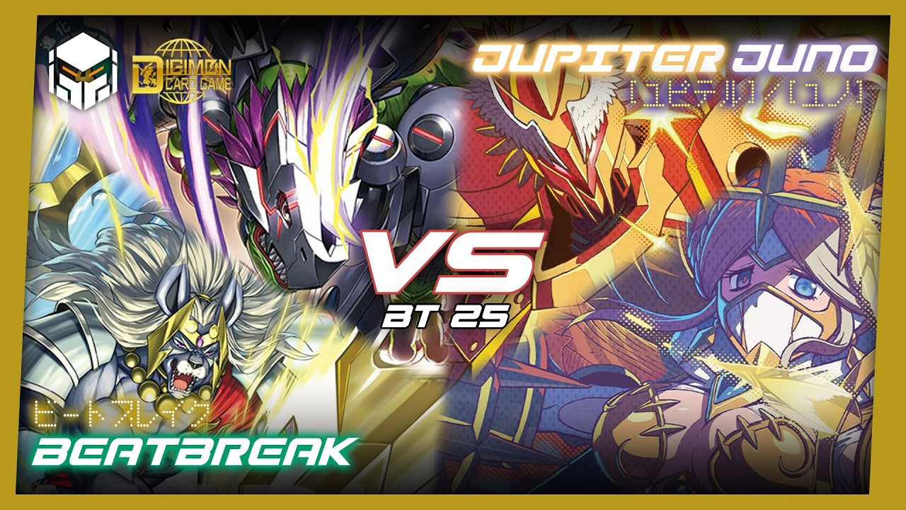 BeatBreak vs Jupitermon Junomon [Digimon Card Game & TCG BT25]