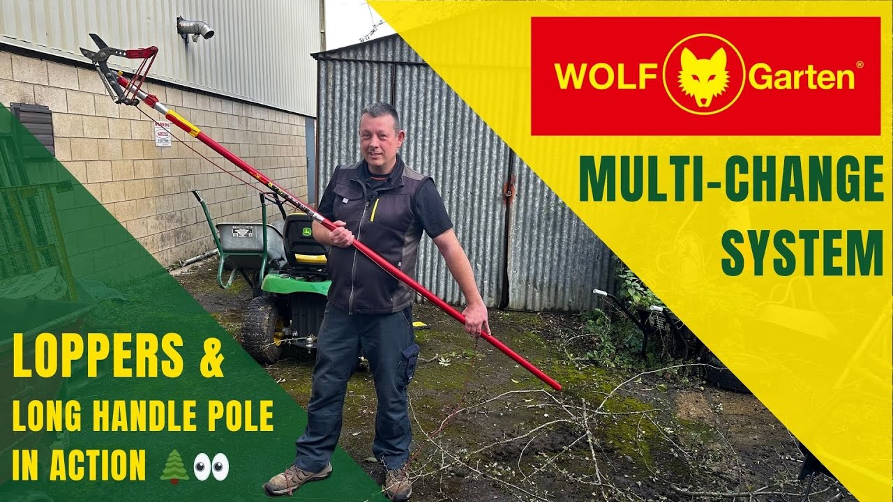 Pruning your tree? Need a pair of Loppers? Check these out! Wolf Garten multi change system 🌲