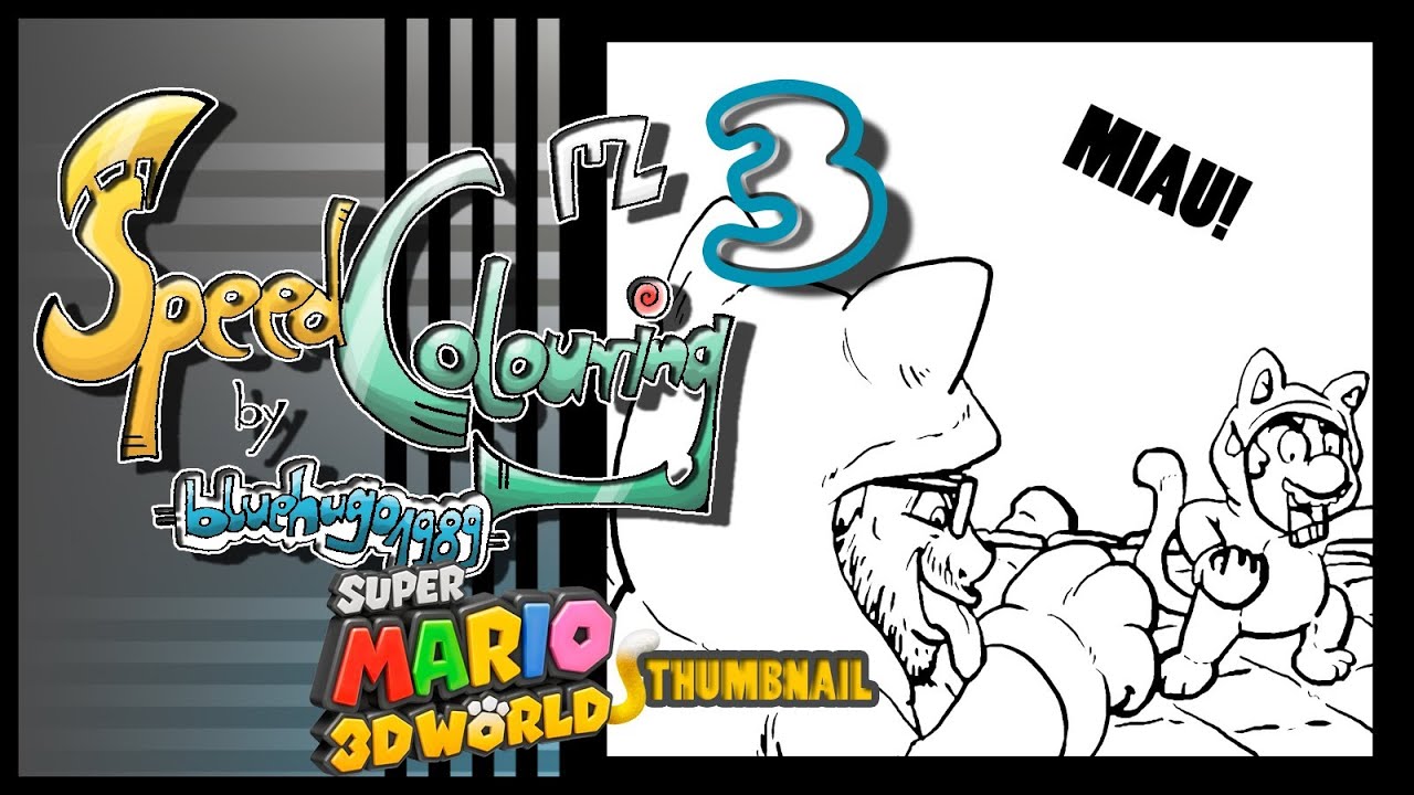SpeedColouring&sup3; Super Mario 3D World Thumbnail for Spendem