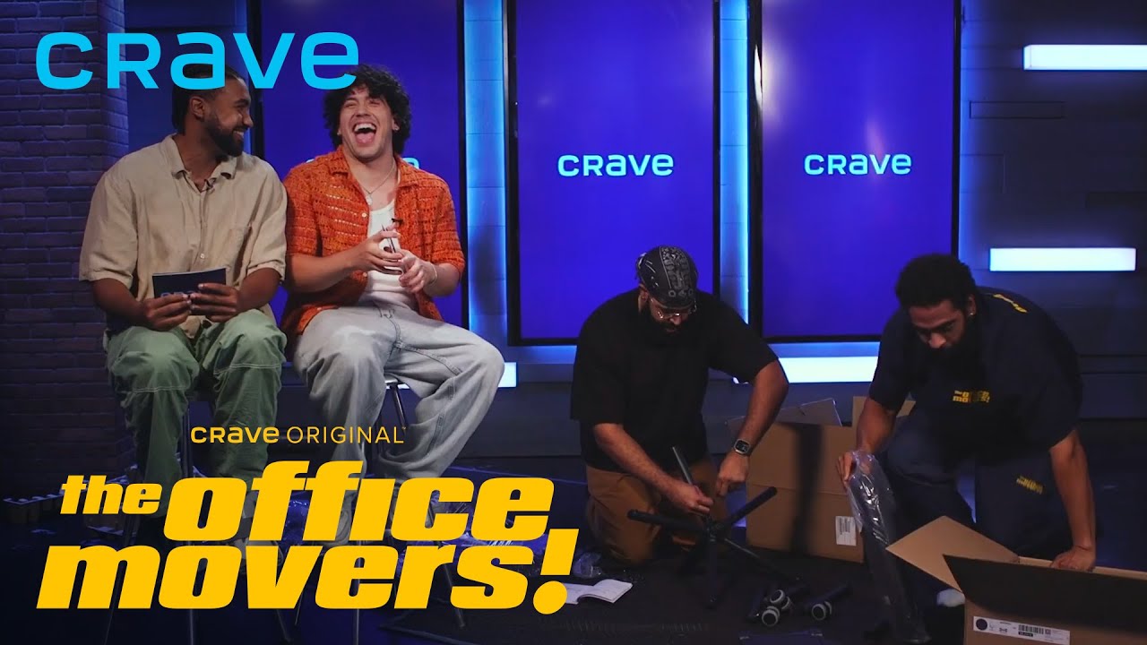 Furniture Build Competition | The Office Movers (Crave Original)