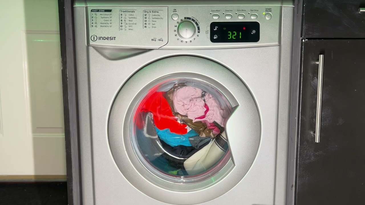 Indesit EWDE816483S | Eco 40-60 full load - Full cycle