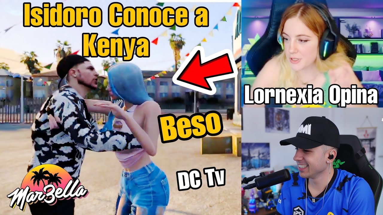 ISIDORO CONOCE a KENYA (LORNEXIA) se dan Un BESO, LORNEXIA Opina Del Rol con Isidoro #MARBELLA 