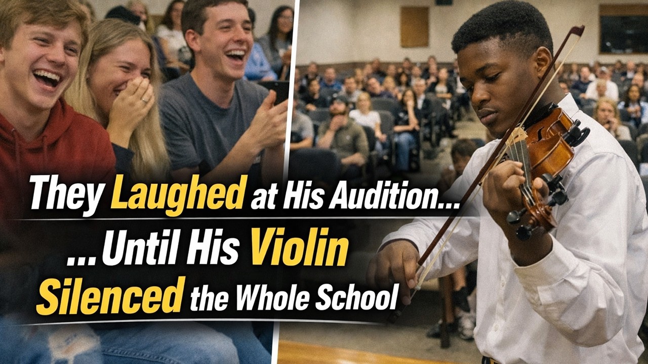 They Laughed at His Audition… Until His Violin Silenced the Whole School