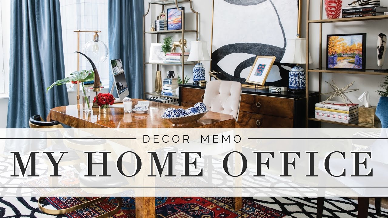 Home Office Tour: Decor Tips + Design Details! | Memorandum by Mary Orton