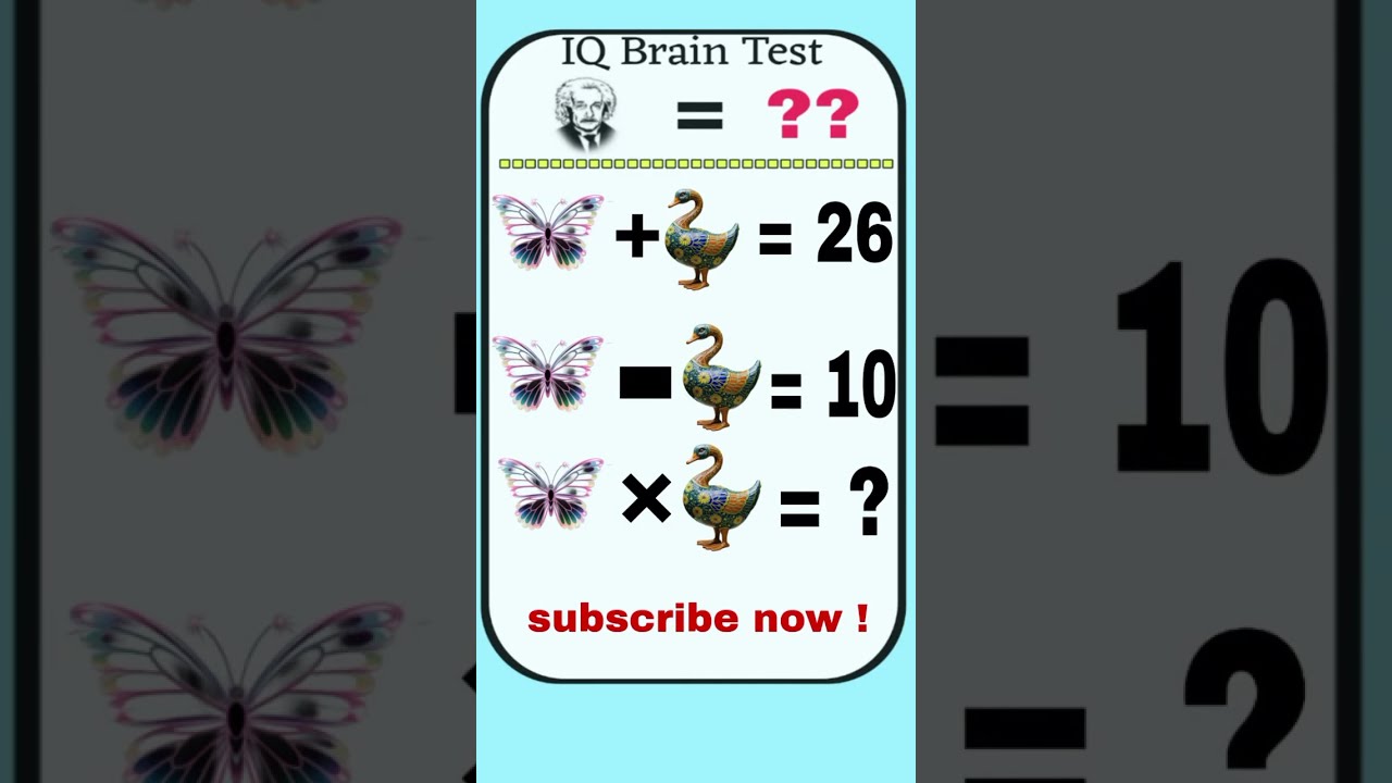 Are you geniun 🚨 | iq test on live