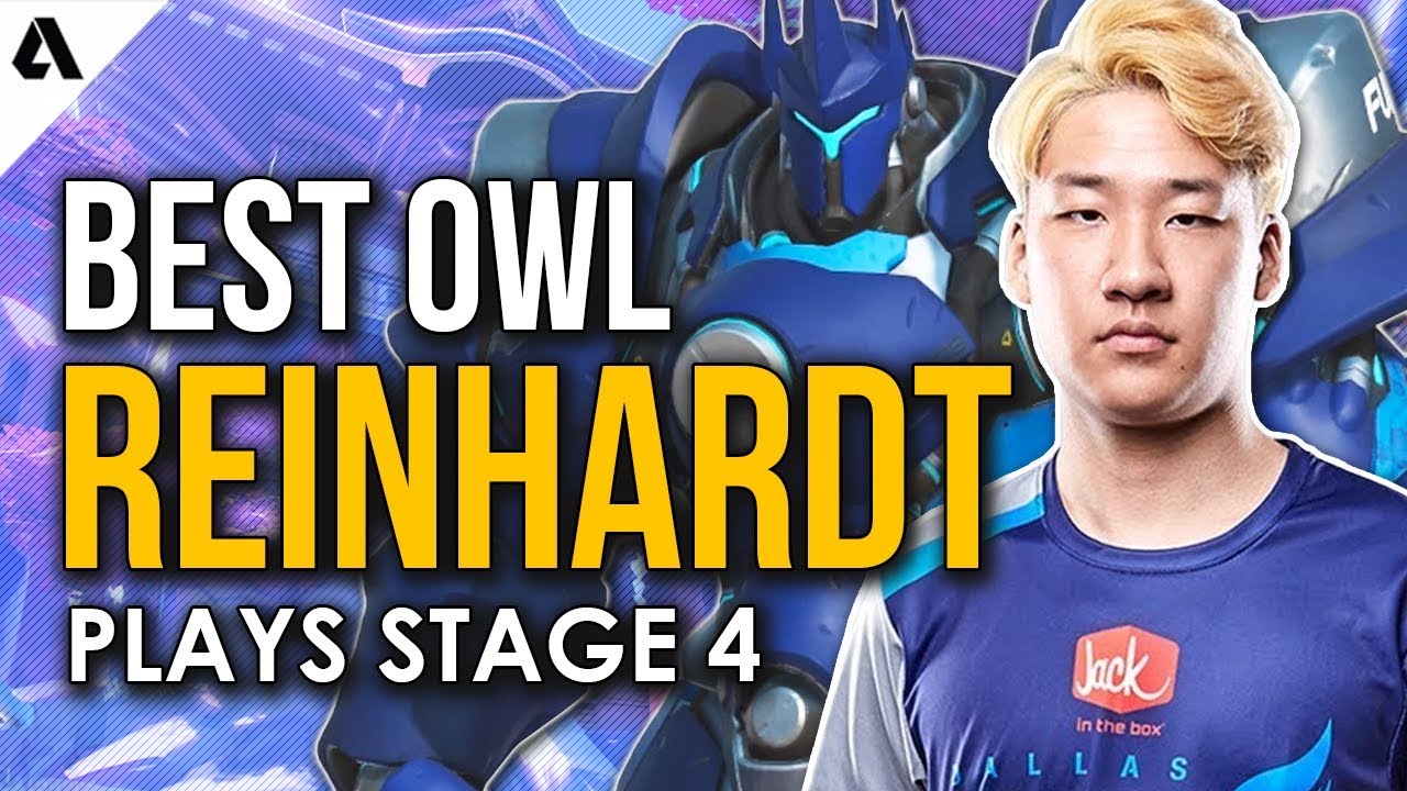 Best Overwatch League Reinhardt Plays | OWL Stage 4 ft. OGE Fissure Fate & more