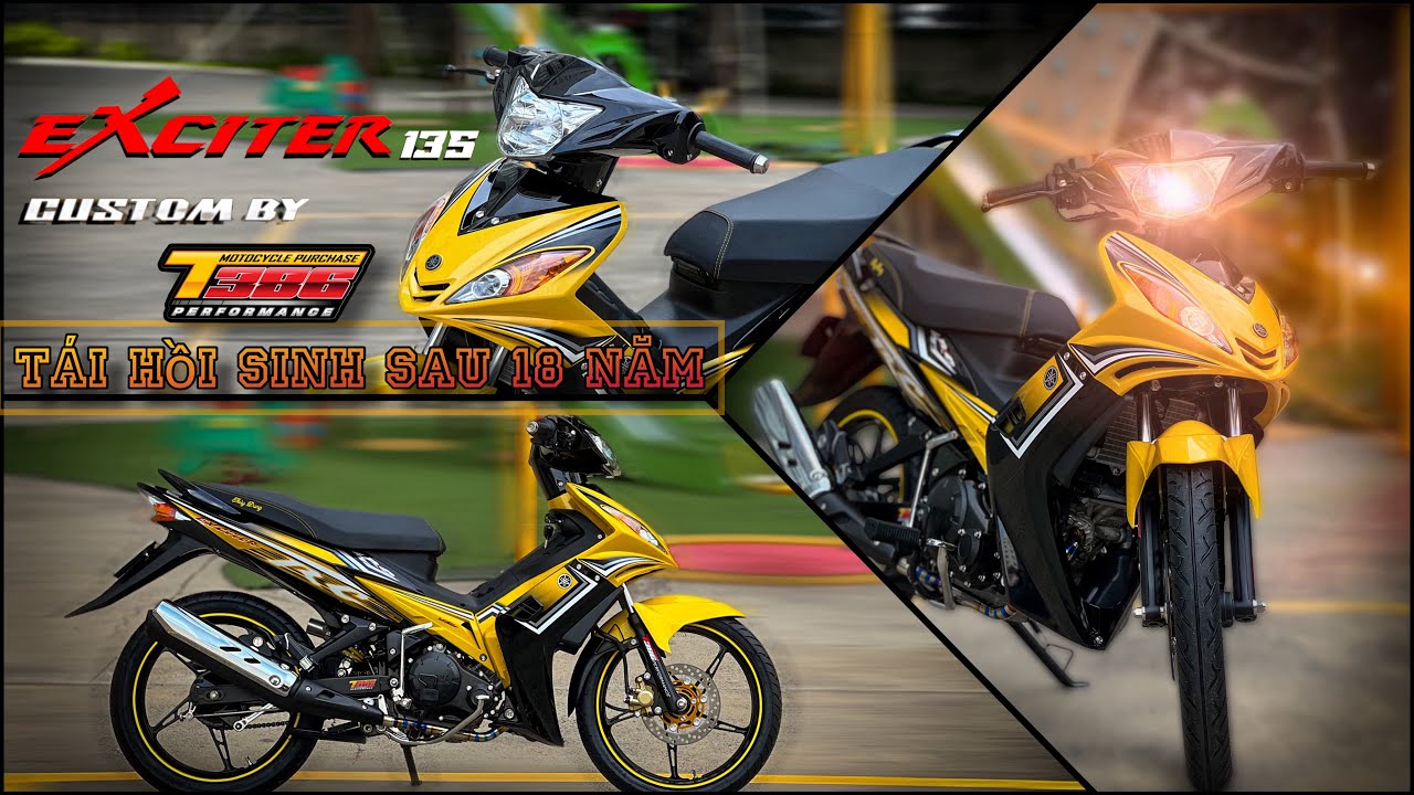 T386 Performance | Tái Hồi Sinh Lại Mẫu Xe Exciter Côn Tự Động 2006 Qua 18 Năm Tuổi Đời.