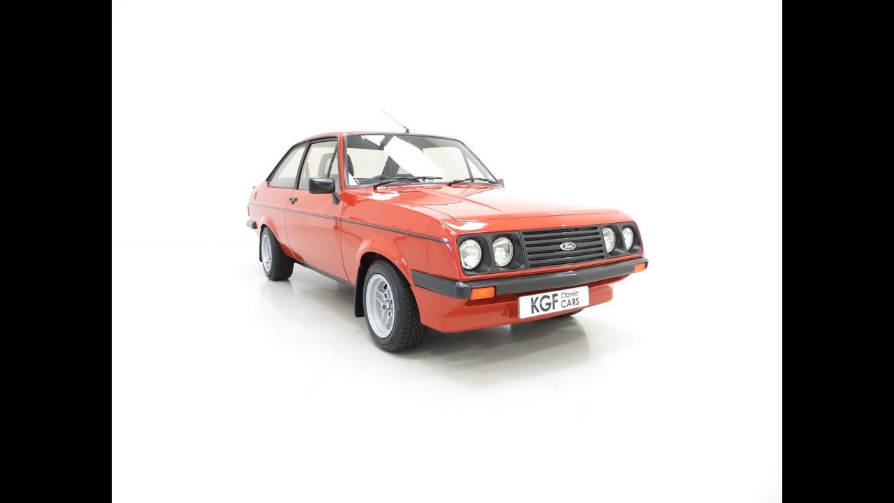 The Terracotta Warrior Ford Escort Mk2 RS2000 Custom in Immaculate Condition - SOLD!