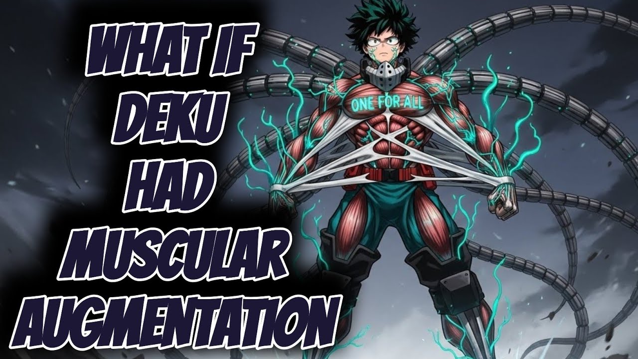 what if Deku had muscular augmentation