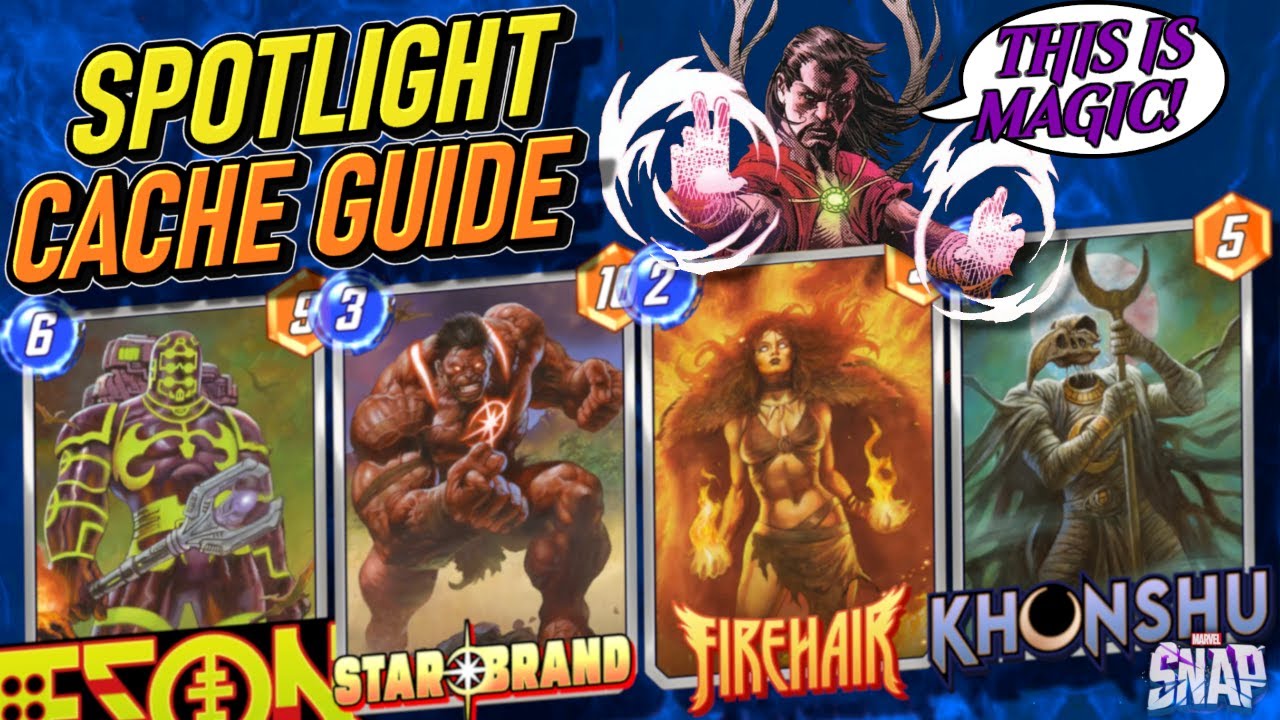 These are the BEST SPOTLIGHT CACHES For YOU To Open In March! Agomotto Avengers BC  Marvel Snap