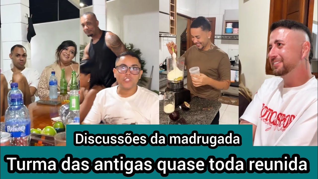 Carlinhos Maia faz batida de abacate pra todo mundo e rola discussão na madrugada 