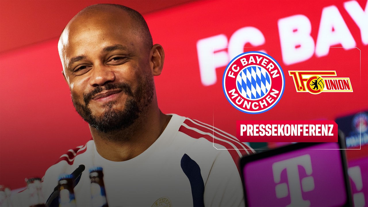 Pressekonferenz vor FC Bayern - Union Berlin |&nbsp;4. Spieltag Bundesliga