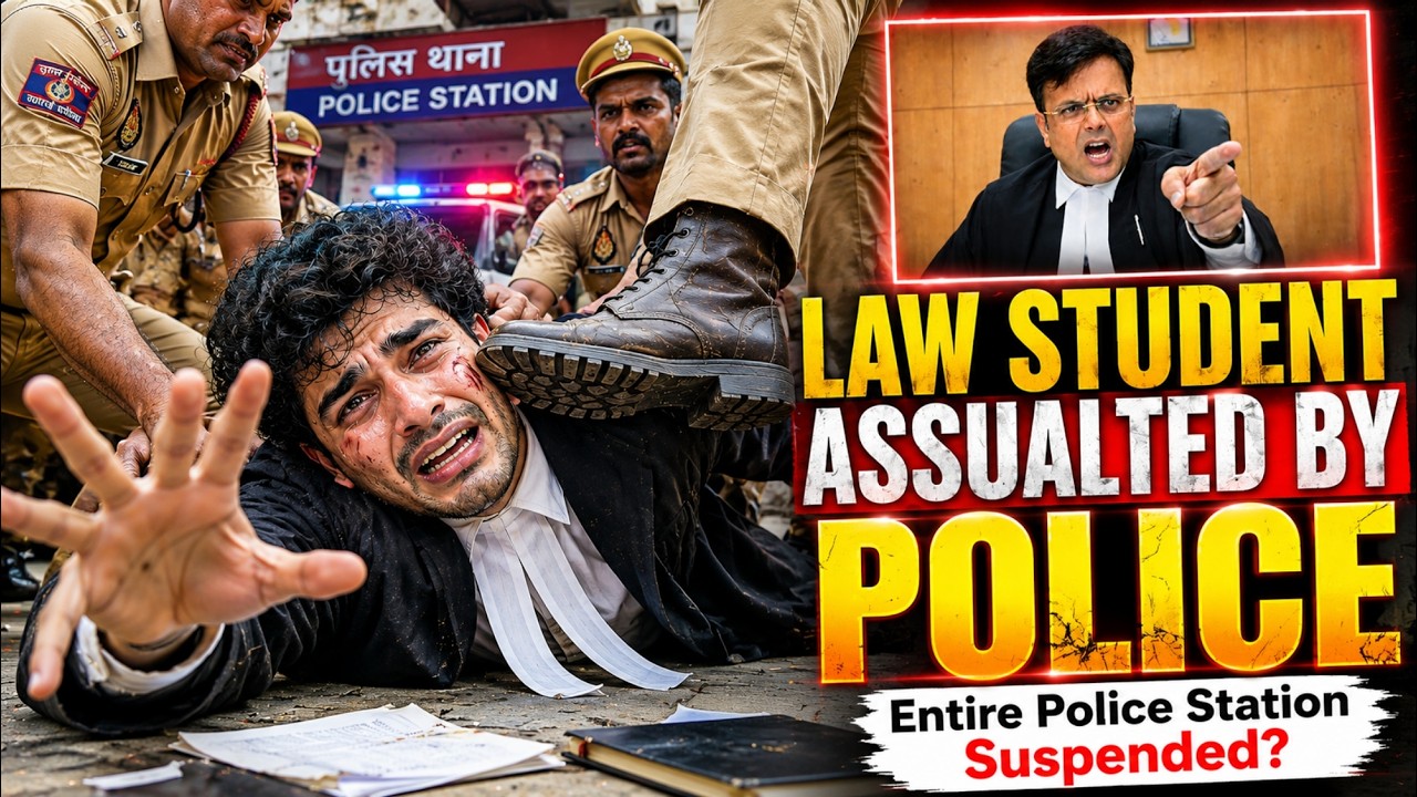 POLICE ASSAULTED A LAW STUDENT &mdash; SHOCKING SUSPENSION OF ENTIRE POLICE STATION!