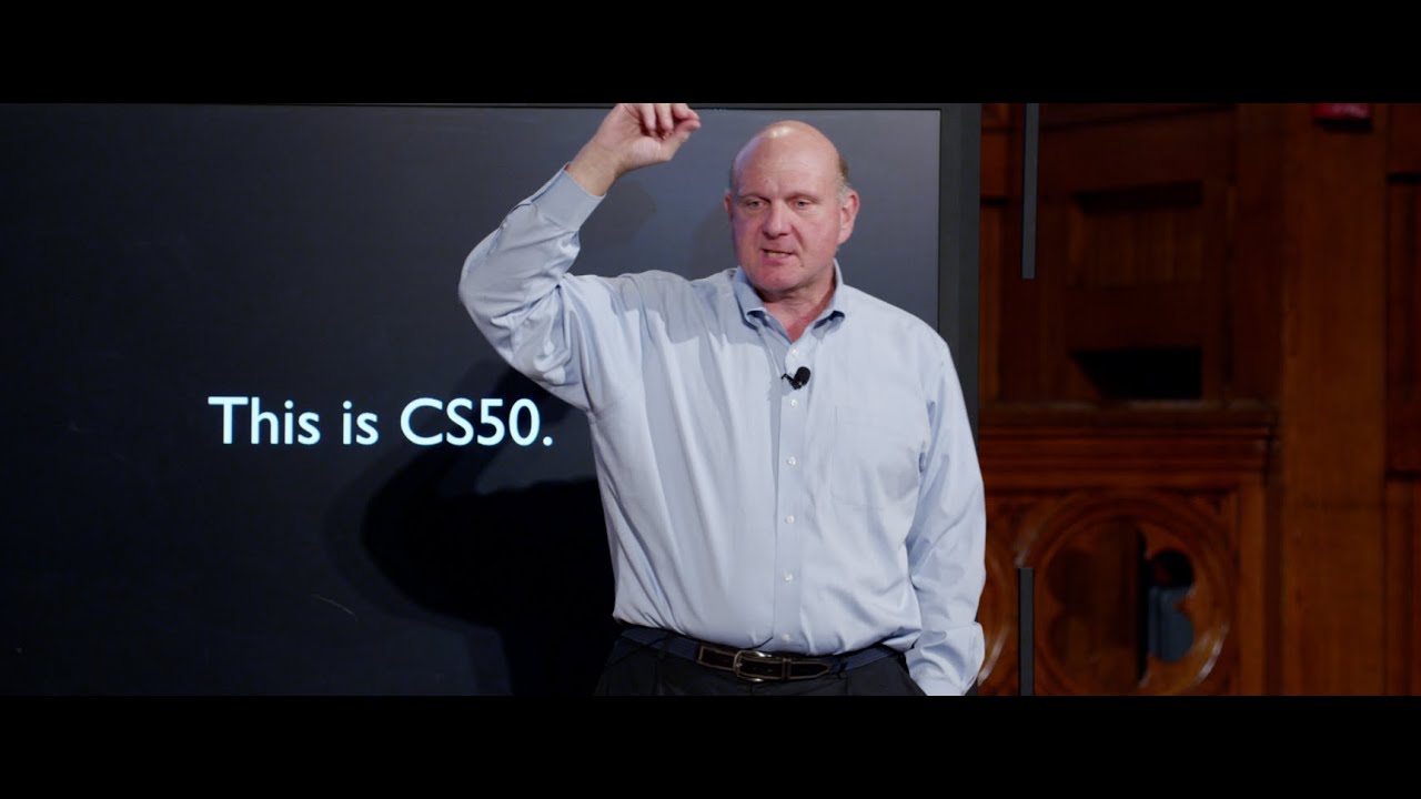 CS50 2014 - CS50 Lecture by Steve Ballmer