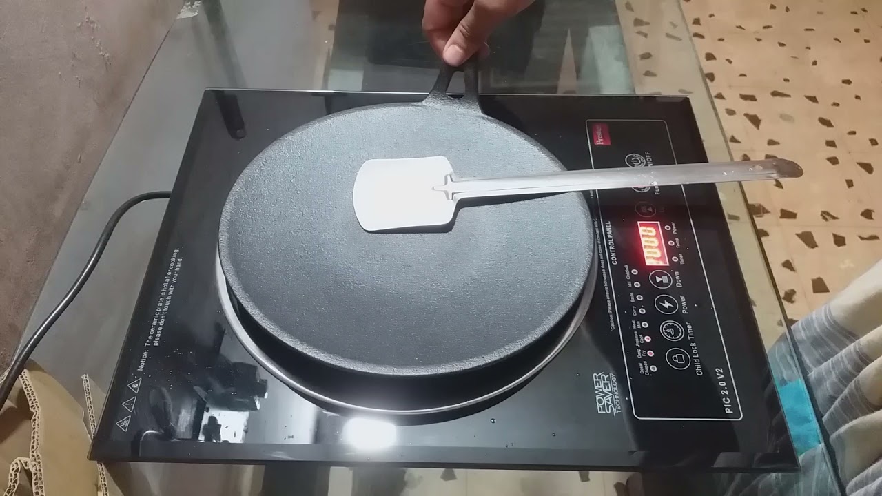 Meyer Cast Iron Curved Tawa Unboxing, Review & Working On Induction