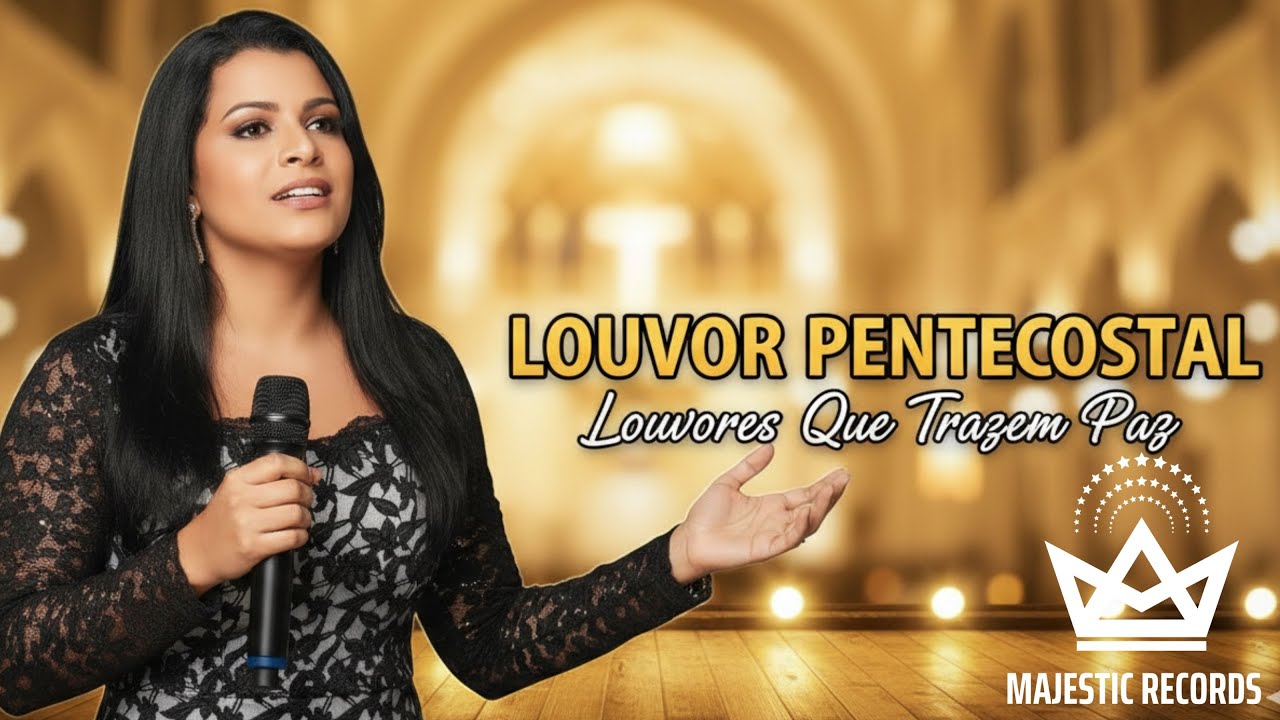 Louvores Pentecostal Para Oração Que Curam a Alma | Deus Está Cuidando de Você –Style Damares IA