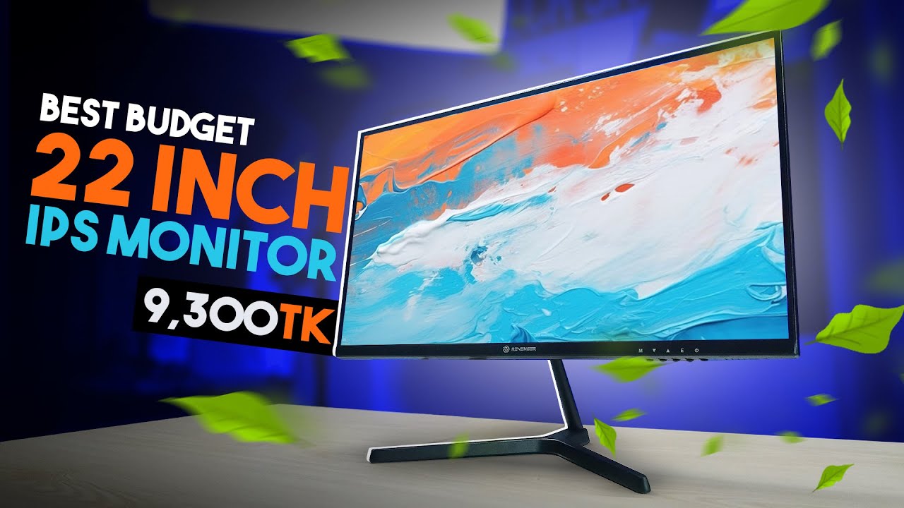 Best IPS Monitor UNDER 10,000Taka?! 👀 - Revenger IPS22F Review in Bangla