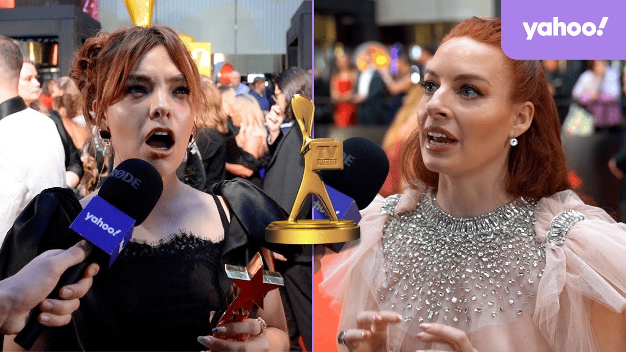 Logies 2025: Aussie celebs interview each other on the red carpet | Yahoo Australia