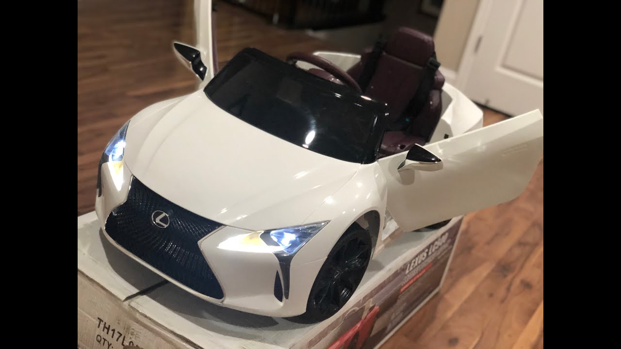 My Lexus LC 500 Ride on Car