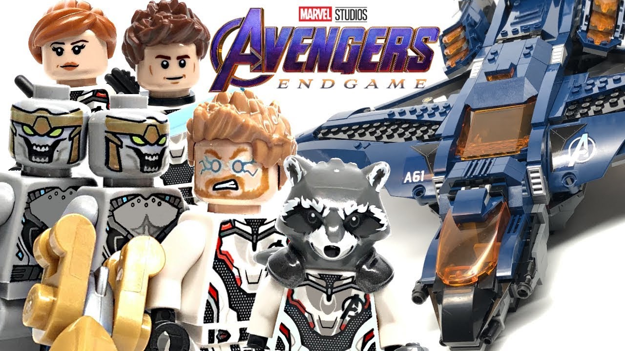 LEGO Avengers Endgame Ultimate Quinjet review! 2019 set 76126!