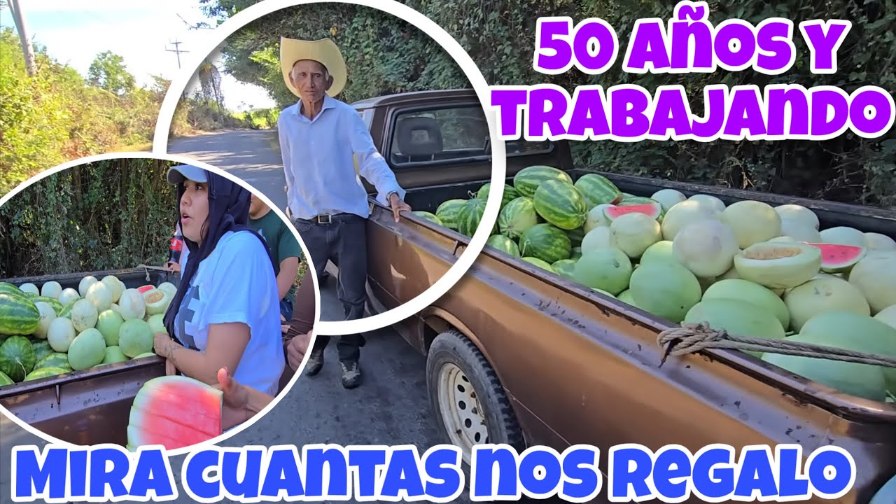 Este Abuelito De 74 Años🥹Nos Regalo Sandia A Todo El grupo Nano Nano🙏🏻