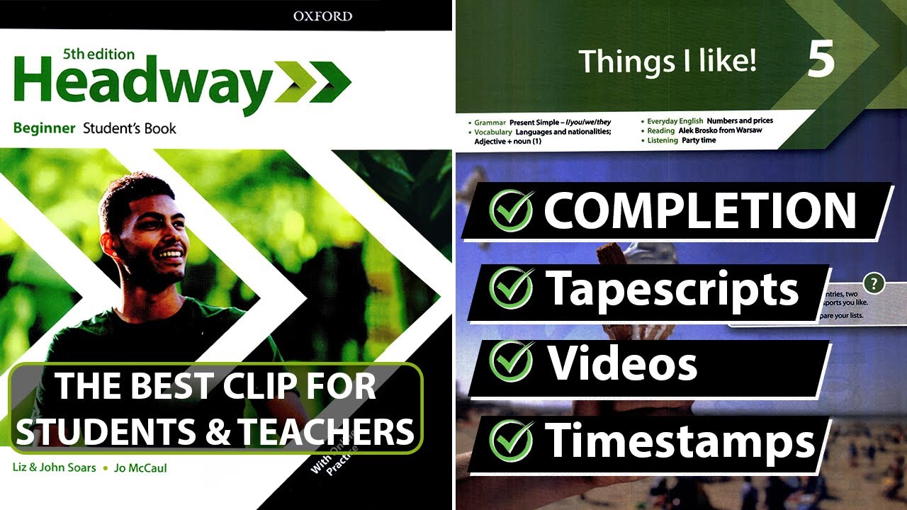 Unit 5: Things I like! - New Headway Beginner 5th Edition || Student's Book