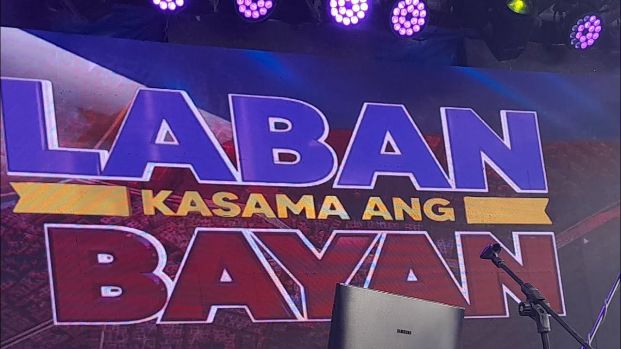 LABAN KASAMA ANG BAYAN  is live