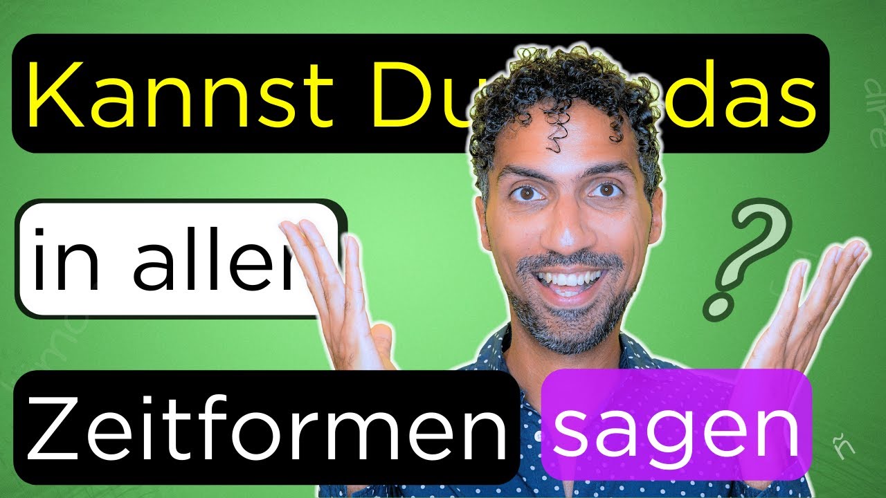 Alle Zeitformen in Spanisch lernen | das Verb DECIR konjugieren