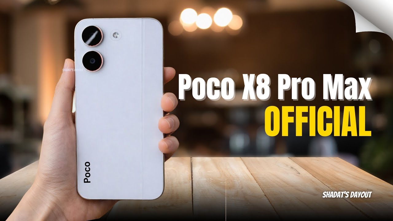Poco X8 Pro Max FIRST LOOK – Leaks, Specs & Release Date Revealed!