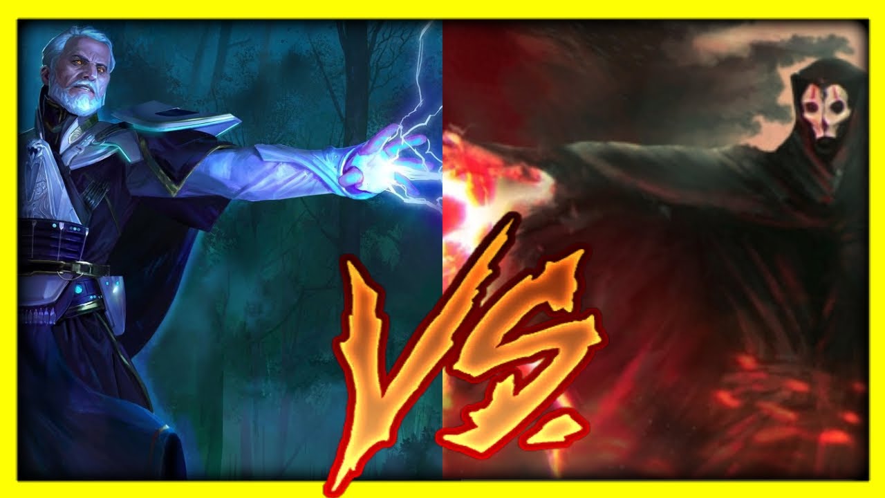 💥 VALKORION VS DARTH NIHILUS - ¿Quién es el sith mas poderoso? 💥