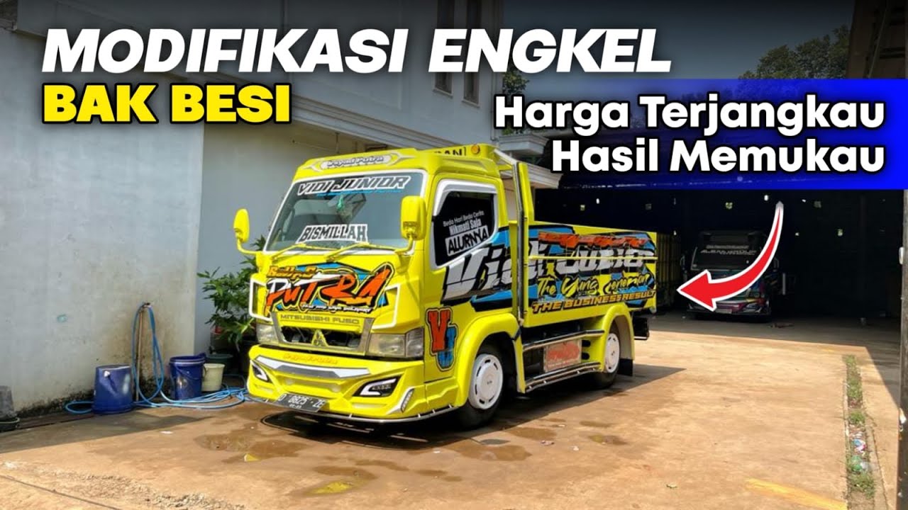 MODIFIKASI ENGKEL BAK BESI || HARGA TERJANGKAU HASIL MEMUKAU ‼️😱