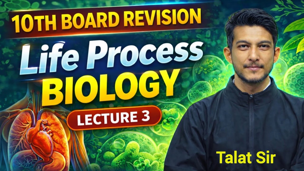 Lecture 3 Life process Biology Class 10th